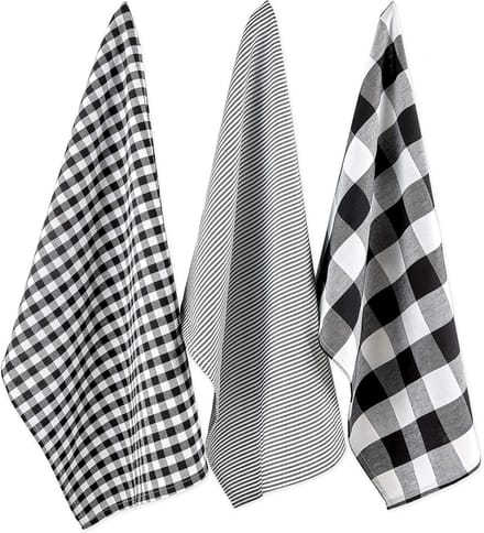 Set Keukendoeken en Vaatdoeken van 100% Katoen - Absorberend en Sneldrogend