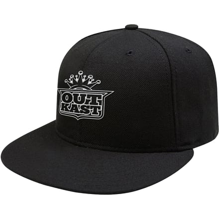 Outkast unisex volwassen keizerlijke kroon snapback cap One Size zwart/wit
