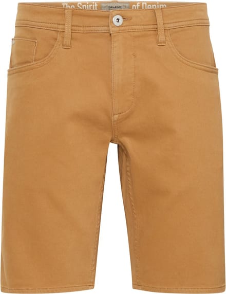 Blend Jogg Denim Korte Broek Knoop Brown Sugar - Maat XXL
