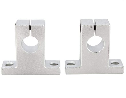 2 Stuks 12mm Lineaire Rail Steunbeugels voor Verticale Optische Begeleiding en Stabiliteit