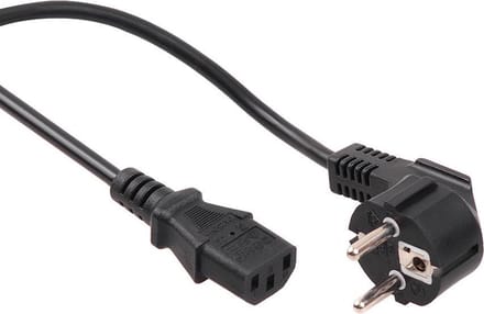 Voedingskabel 3-pins EU-pluglengte 5 m Maclean MCTV-801