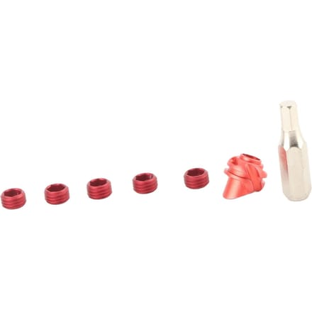 Compound Boog Peephole Set met Dop 37 Graden Vervangbare Binnenkern Peephole Set rood