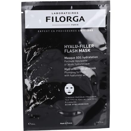 Filorga HYALU-FILLER FLASH MASK SOS hydraterend masker 20 Masker