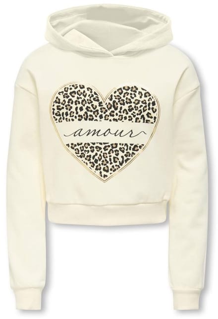 Kids Only Cooper Life Heart Hoodie Junior - Maat 122/128