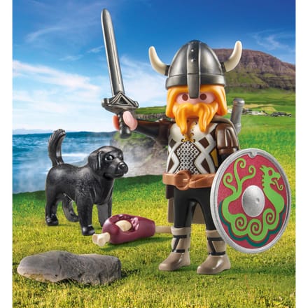 PLAYMOBIL Special Plus Viking met waakhond 71755
