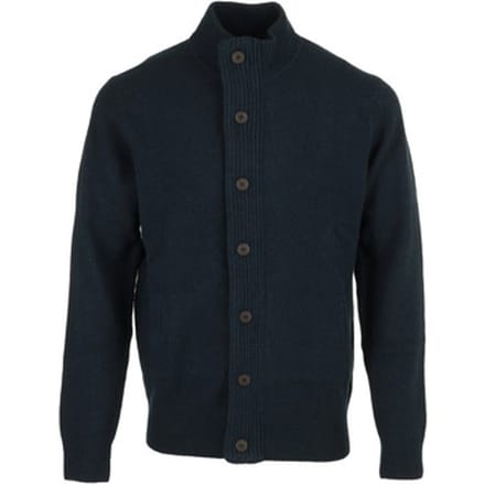 Barbour Cardigan Patch Donkerblauw (navy) - Maat M - Heren