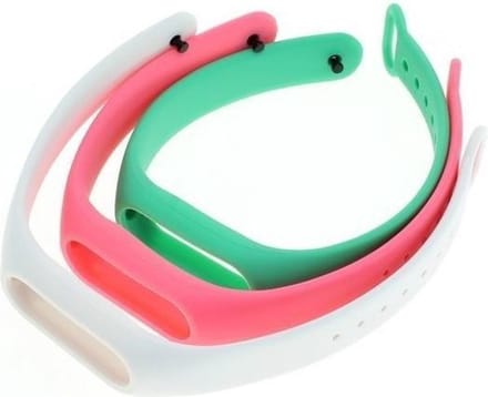 OTB Siliconen bandjes - Xiaomi Mi Band 2 - 3-pack