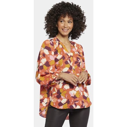 Puff Sleeve Blouse Bloemenprint | Gingervale