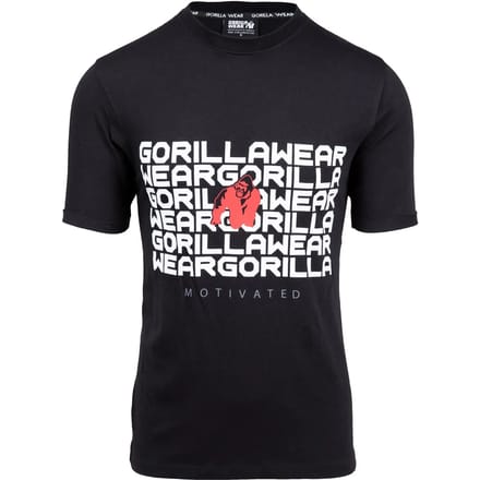 Gorilla Wear Bradley T-shirt - Zwart - S