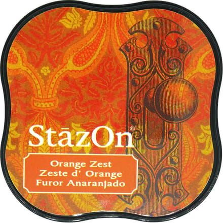 Stempelkussen midi orange zest - Stazon Tsukineko