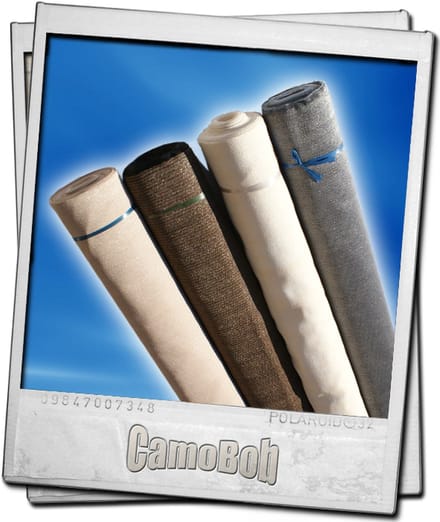 Schaduwdoek coupon 300x500cm black/brown