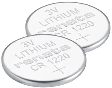 Renata - Knoopcel batterijen - CR1220 - Lithium - 3V - 2 stuks