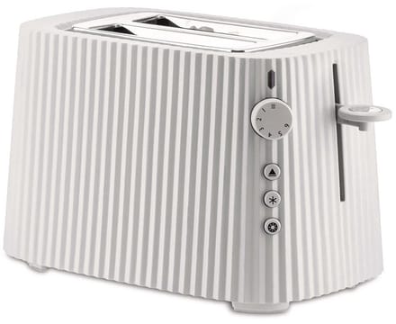 Alessi Plissé Broodrooster - 6 standen - 2 sleuven - Wit
