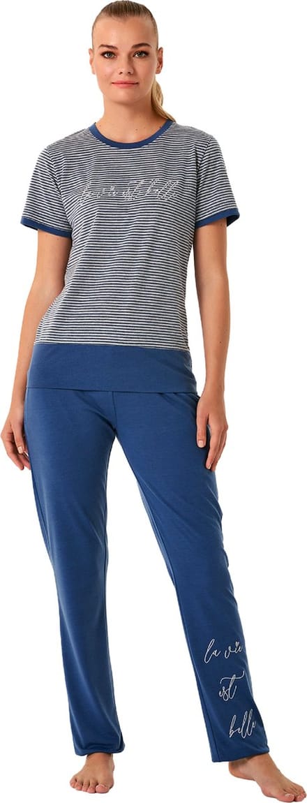 Feyza - Dames Pyjama Set, Korte Mouwen - M