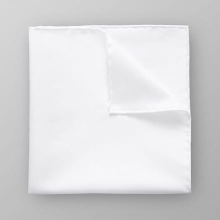 Eton Pochet Uni Signature Twill Wit / male