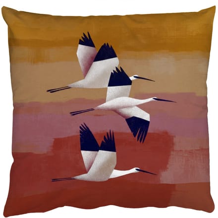 Sierkussens - Kussentjes Woonkamer - 60x60 cm - Vogels - Snavel - Abstract
