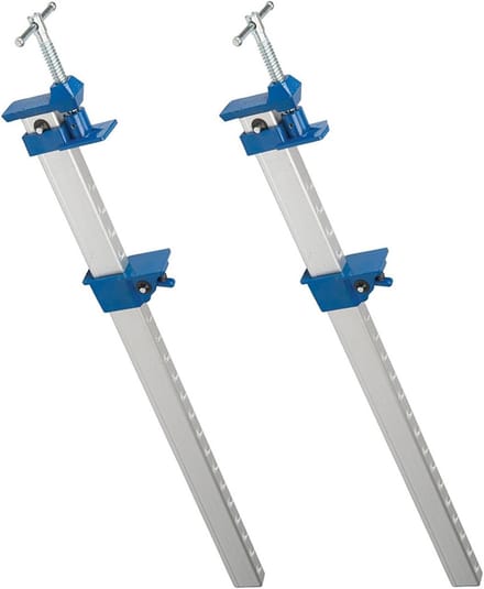 2x Extra Lange Snelspanners 600mm voor Houtbewerking Bank en Klemframes