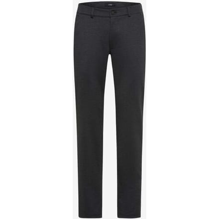 Brax Broek Thilo Stretch Fine Check Anthracite / male