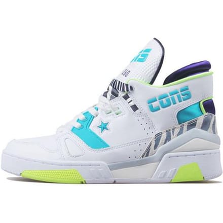 ERX-260 Just x ERX-260 Converse Mid 'Animal - Blanc Turquoise' 163783C 41 black