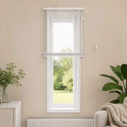 vidaXL - Venetiaanse - jaloezie - Wit - 55 - x - 130 - cm - 35 - mm
