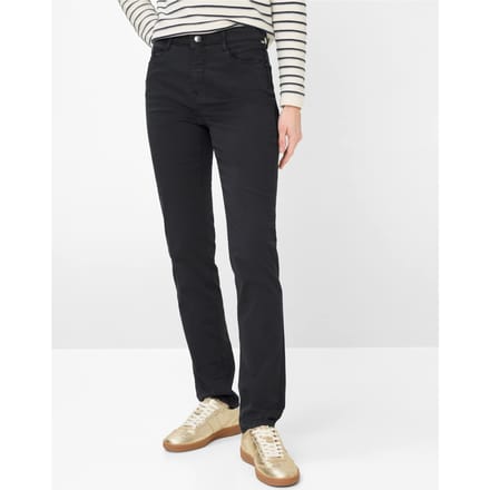 Flared Fit stoffen broek met Lyocell Met lyocell Model 'Carola'
