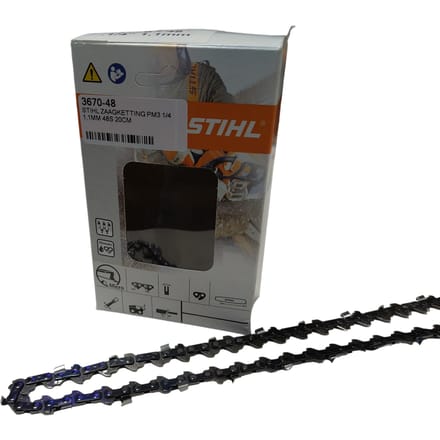 Stihl zaagketting pm3 1/4 1,1mm 48s 20cm