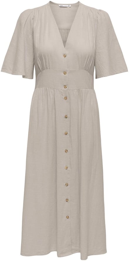 ONLY - ONLTIZANA 2/4 MIDI DRESS WVN NOOS Dames Jurk