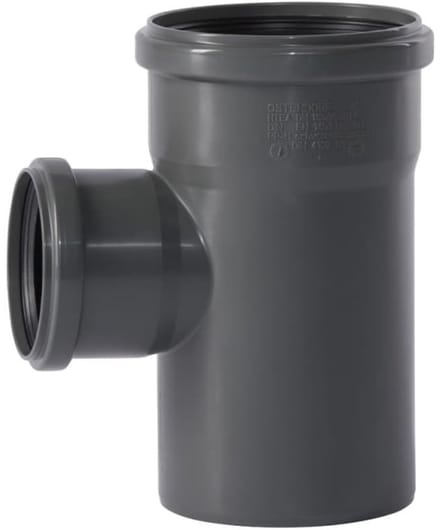 HT Afvoerbuis Y-stuk 110/75mm 87 Graden