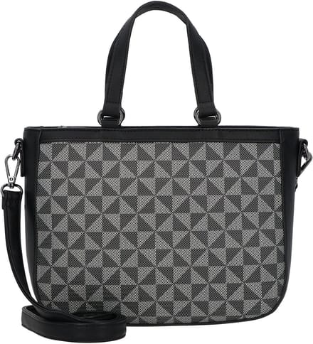 Gabor schoudertas Meria Zip Shopper Black veelkleurig