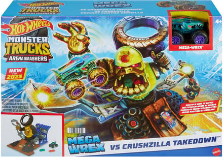 Hot Wheels Monster Trucks Smashers Arena Gorilla Speelset 4+