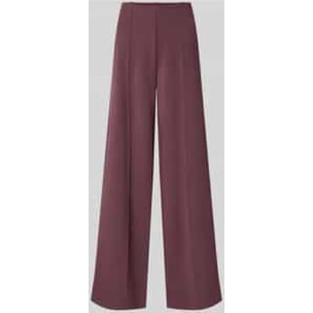 wide fit broek met siernaden