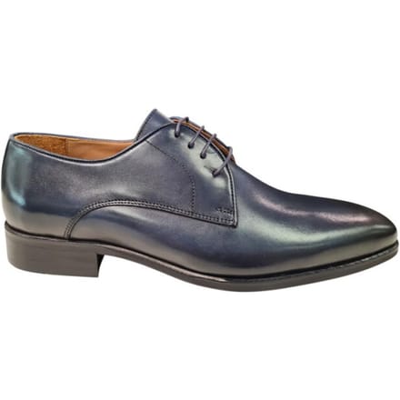 Melik Schoen Derby Marizo Donkerblauw (navy) - Maat 45 - Heren - Nette schoen