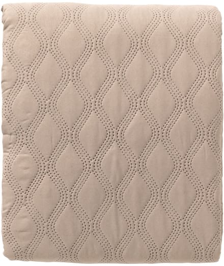 DIANNE - bedsprei 220x240 cm - Simply Taupe - taupe
