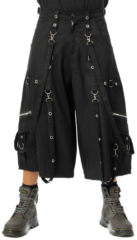 Heartless - Obsidian Drop Jorts Driekwartbroek - Taille, 38 inch - Zwart