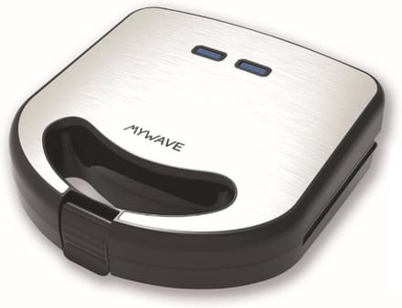 2-in-1 Sandwichmaker met Grillplaat - Afneembaar en Antiaanbaklaag