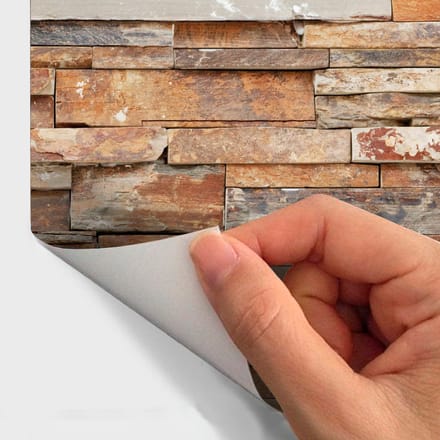 Behangsticker - MENTON STONES - 30x30cm