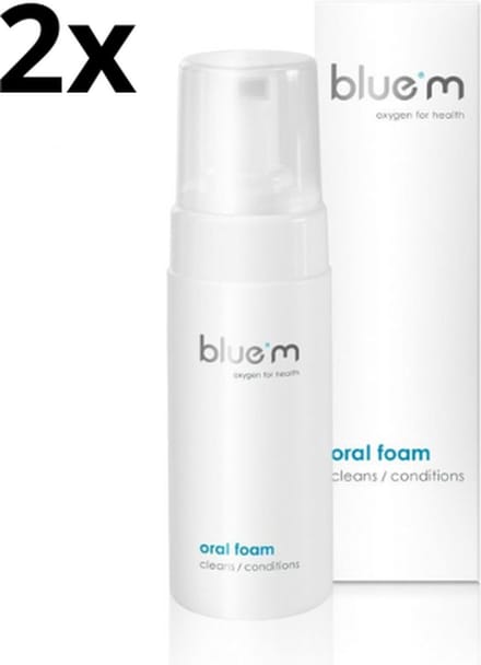 2x Bluem Oral Foam 100ml - Voordeelverpakking