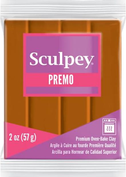 Premo raw sienna - klei 57 gr - Sculpey