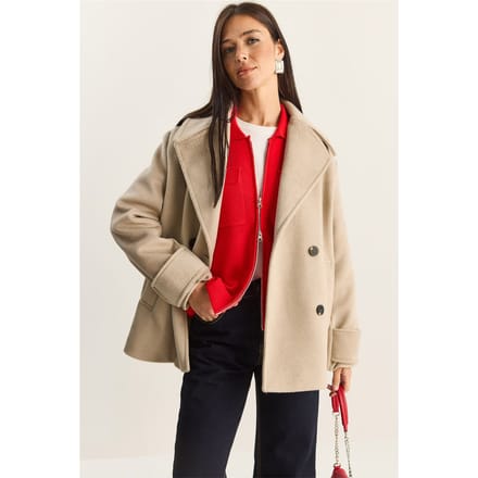 Oversized Jas met Zakken