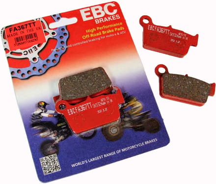 Ebc Fa-tt Series Carbon Offroad Fa355/4tt Remblokken Zwart