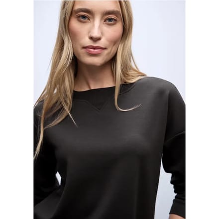 Shirt met geribd detail