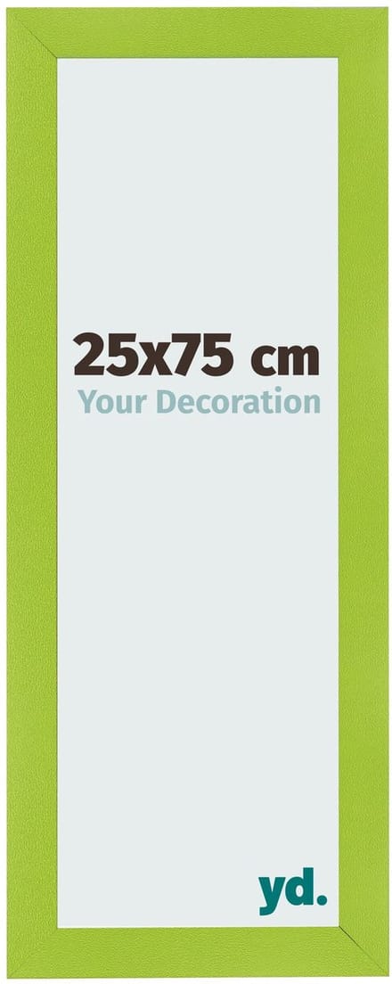 Your Decoration - Fotolijst 25x75 cm - MDF - Groen - Pisa