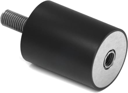 Rubbermagazijn - Trillingsdemper - Type B - 15x20mm - M4 - Set 10 stuks