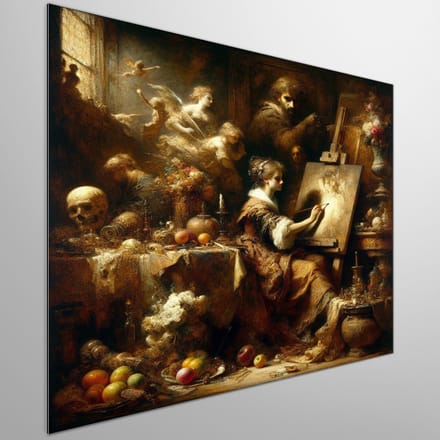 Kunstprint | Wanddecoratie | Dibond | 80 × 80 cm