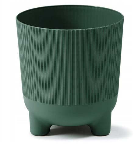 Lamela Aria Jumper - Bloempot - 18 cm - Avocado - Inclusief Poten