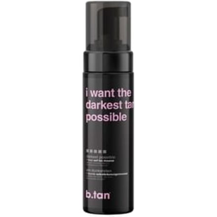 b.tan - i want the darkest tan possible - self tan mousse 200ml