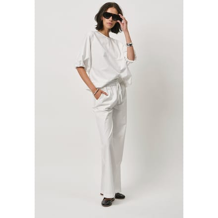 Dante6 Twinks Wide Leg Pants Optic White Größe: 44 | Ausgestellte Hosen Outlet | Damen | Weiß