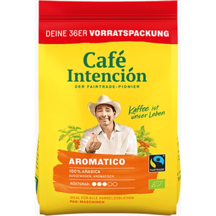 Café Intención Aromatico Organic 36 pods Senseo-compatibel