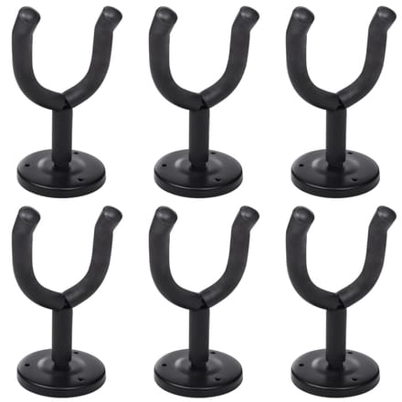 vidaXL - Gitaar - wandhouder - (6 - stuks)
