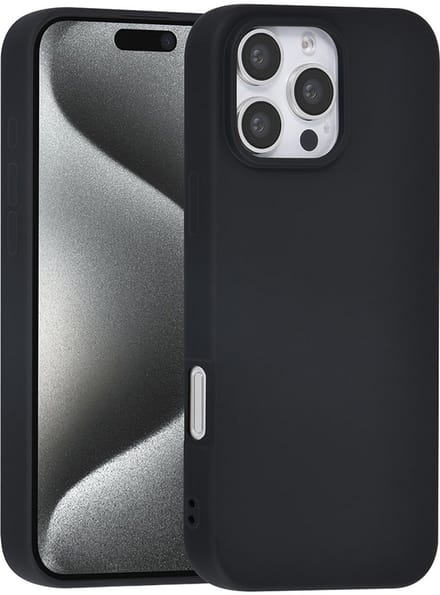 TUNIQ iPhone 16 Pro Max Backcover hoesje TPU - Zwart